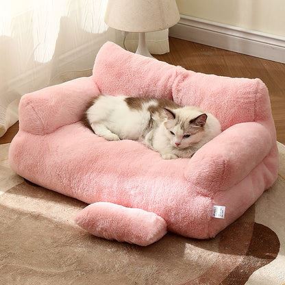 Canapé pour Chat - CatCanapéLit™ - Rose - En Tout Confort