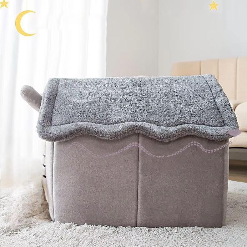 Maison Chat - PetCocon™ - Gris - En Tout Confort